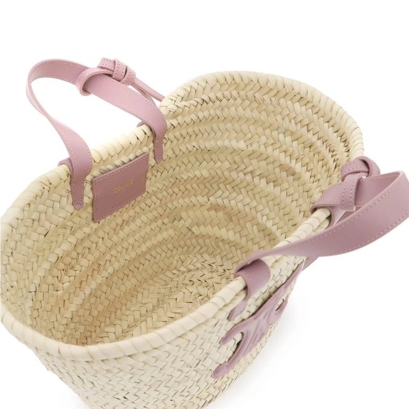 ❌❌SOLD! Celine Teen Triomphe Raffia Tote - Picture 4 of 4